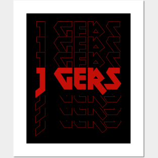 IRON TEXT || JANICK GEERS Posters and Art